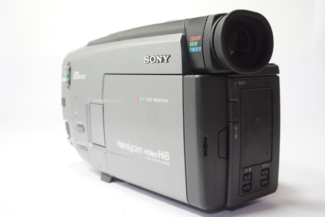 【箱リモコン付き】 SONY ビデオカメラ CCD-TRV90 Hi8 8mm