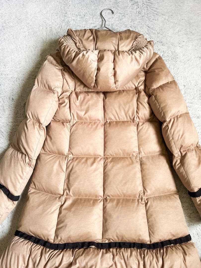 【ランバンオンブルー】安室奈美恵着 2way ロングダウンコート Aライン 36