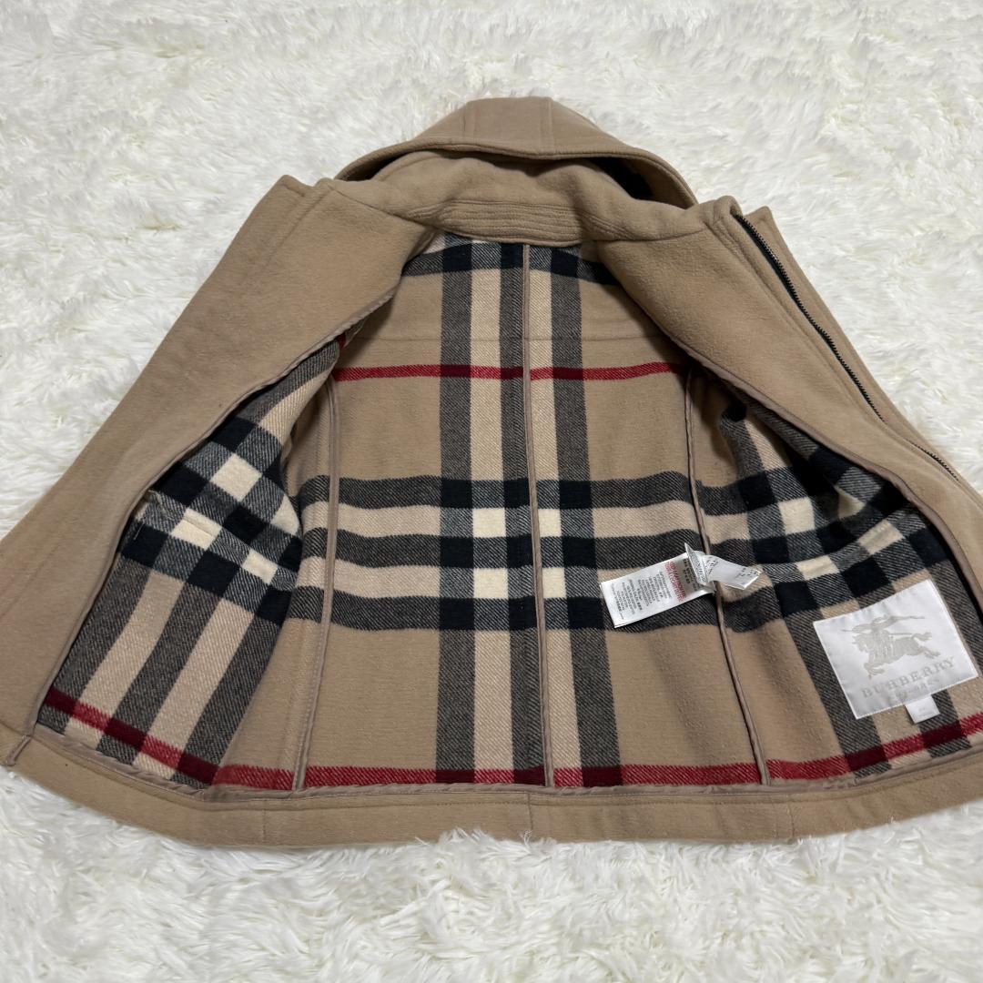 Burberry ベージュ ノバチェック ダッフルコート 104cm
