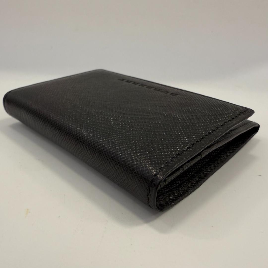 BURBERRY ブラック レザー ケース　　小銭入れ