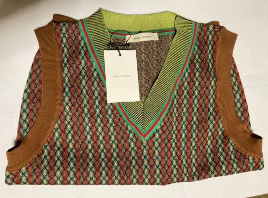 定価61600円　新品　本田翼　着用　wales bonner 22ss ベスト