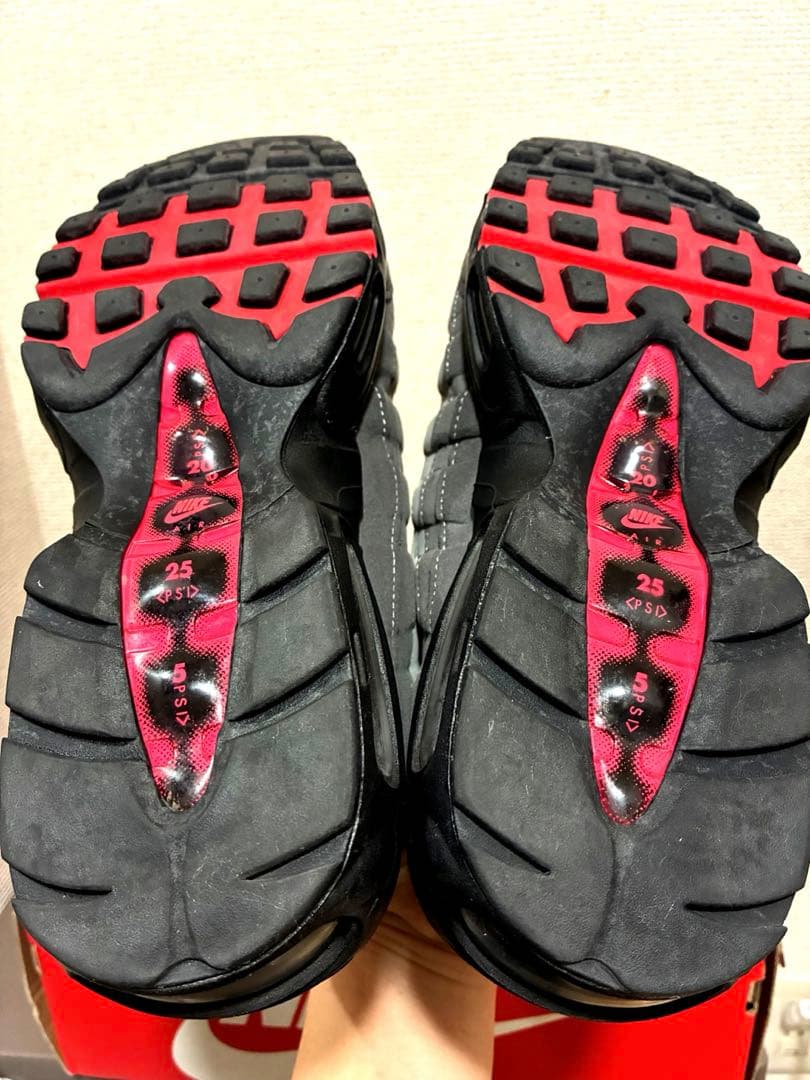 【急遽大幅値下げ中】AIRMAX95 OG 2018\"ソーラーレッド\" 28㎝