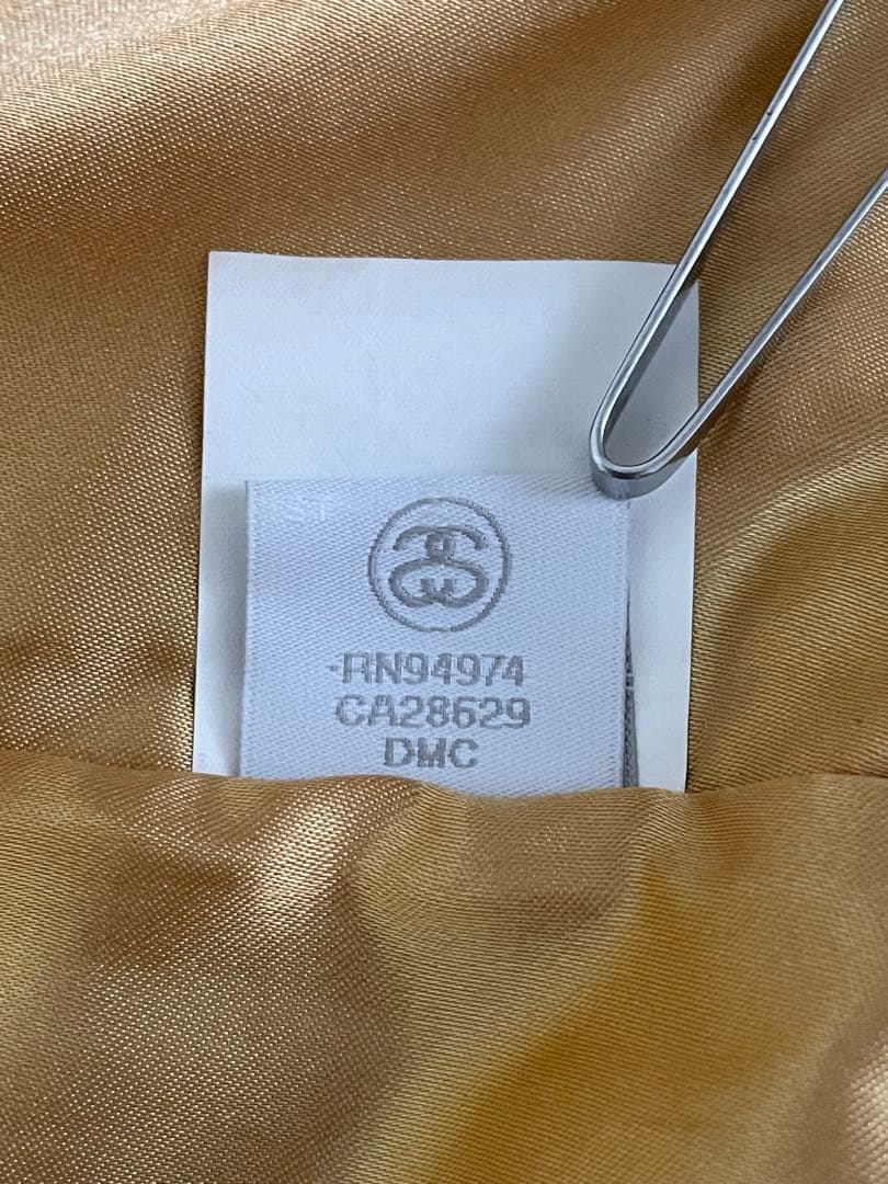 内田 STUSSY 35周年記念 スカジャン スーベニア ジャケット 青