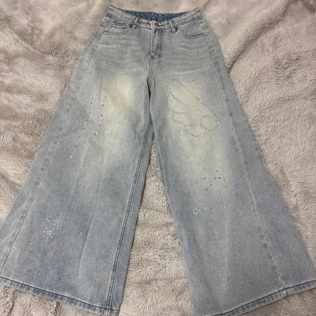 PELLICULE ペリキュール stone-ag denim デニム
