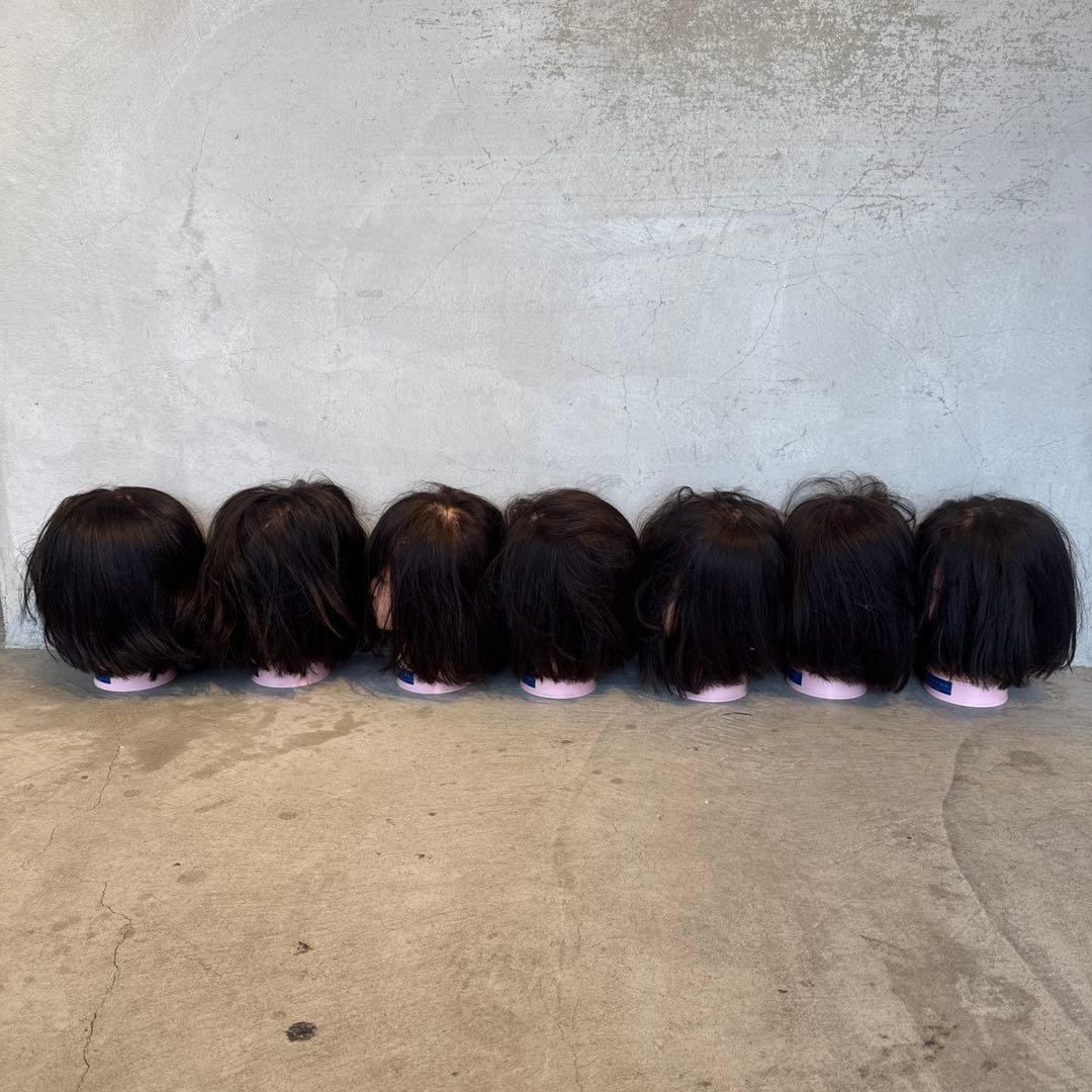 レジーナ ex 7 7台　ボブ　カットウィッグ　練習