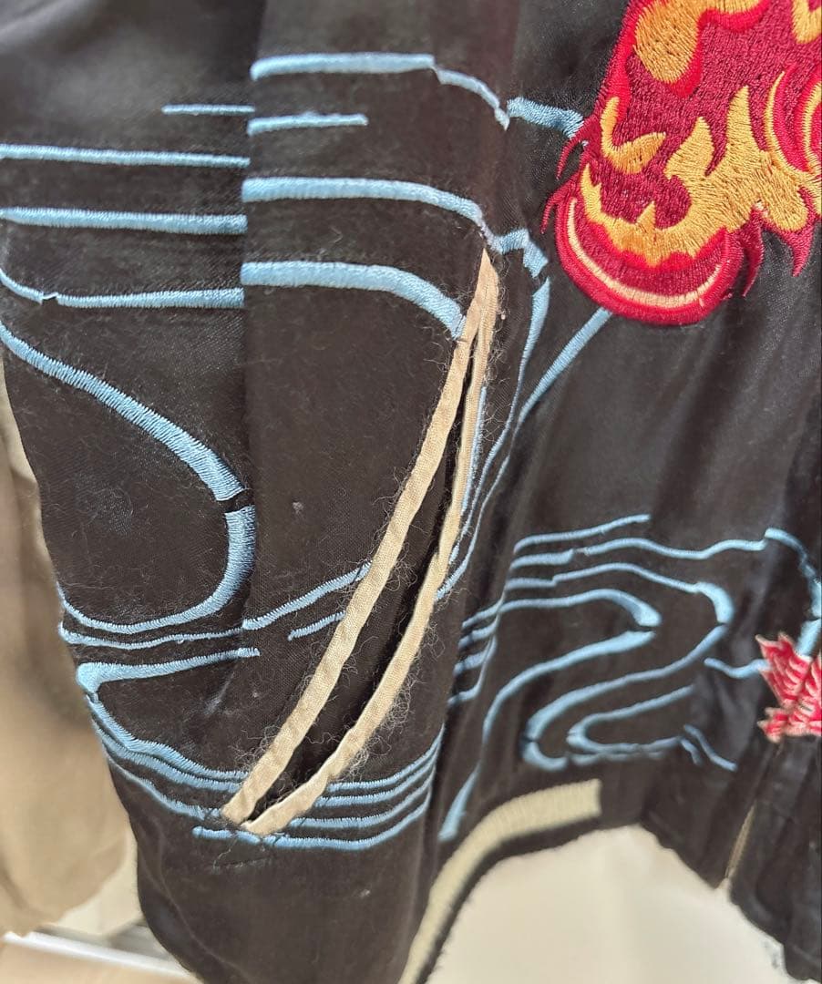 花旅楽団 リバーシブルスカジャン