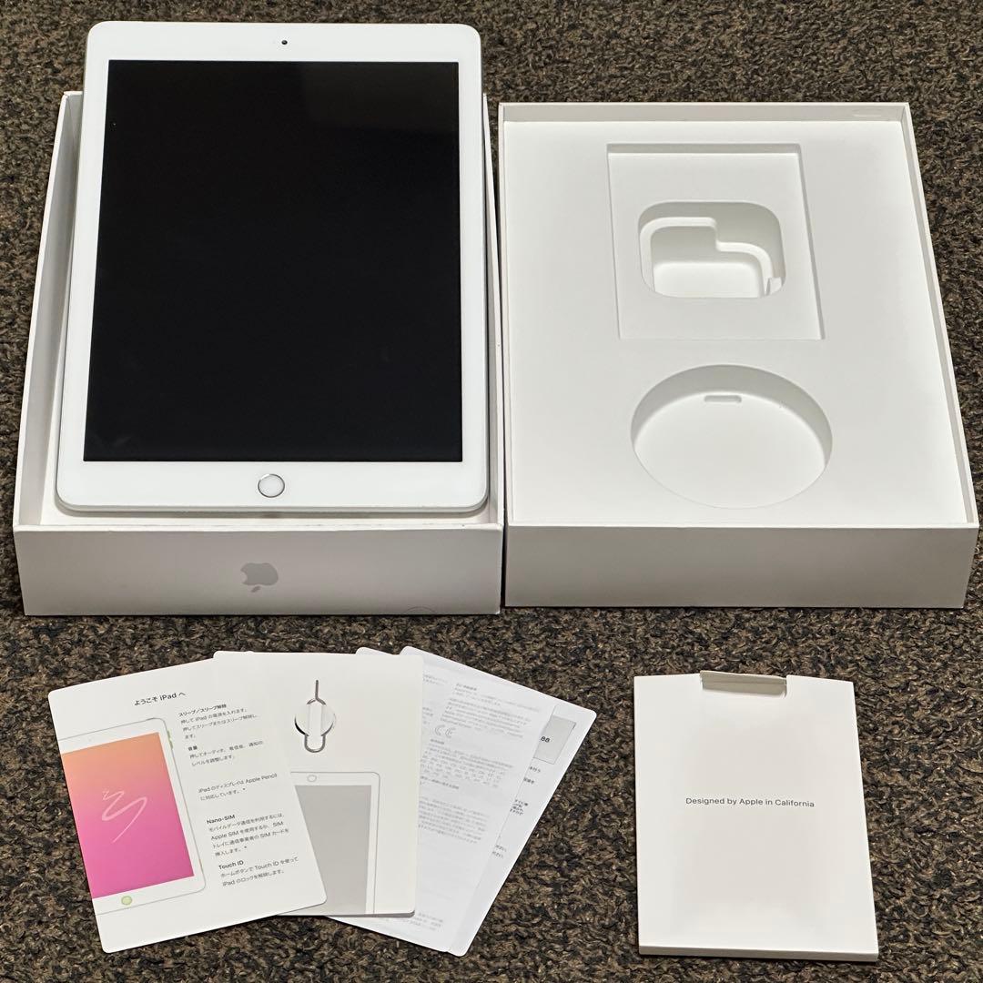 さ*と様 iPad 第６世代 Wi-Fi + Cellular 32GB シルバ