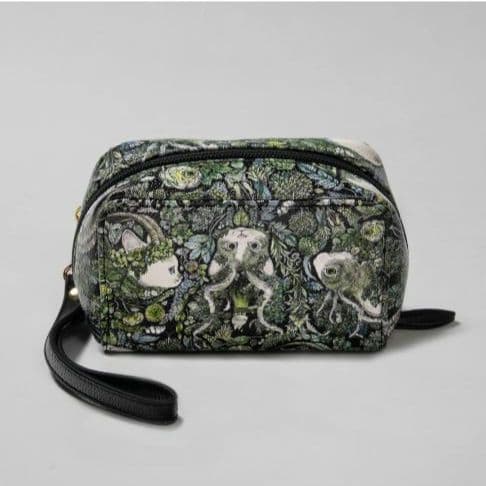 未使用 ボリス雑貨店 ヒグチユウコさん HORNS ミニポーチ 猫