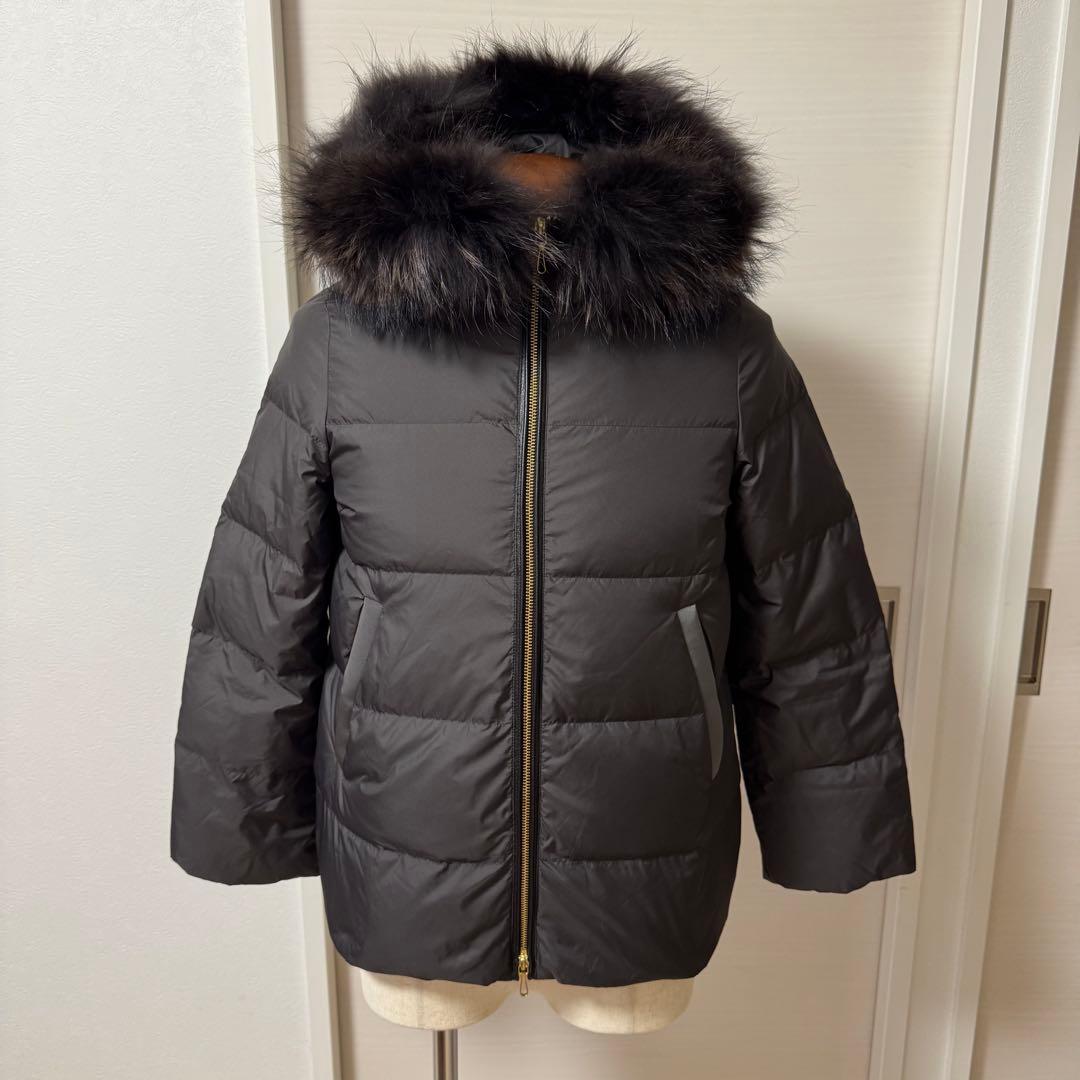 【新品同様】レディース　サイズ36 ナノユニバース　西川ダウン　ダウンジャケット