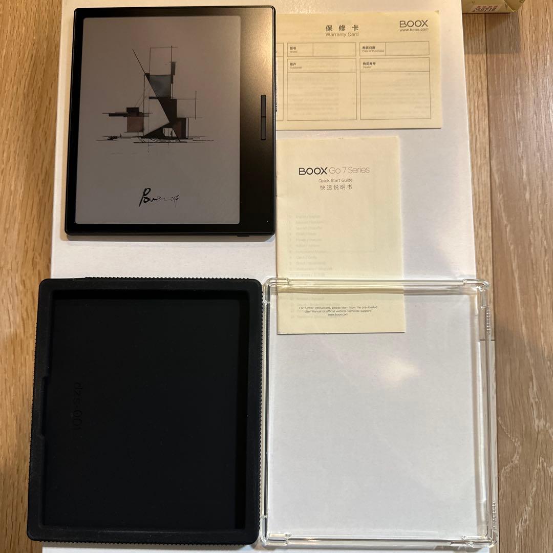 BOOX Go Color 7 ブラック ケース付