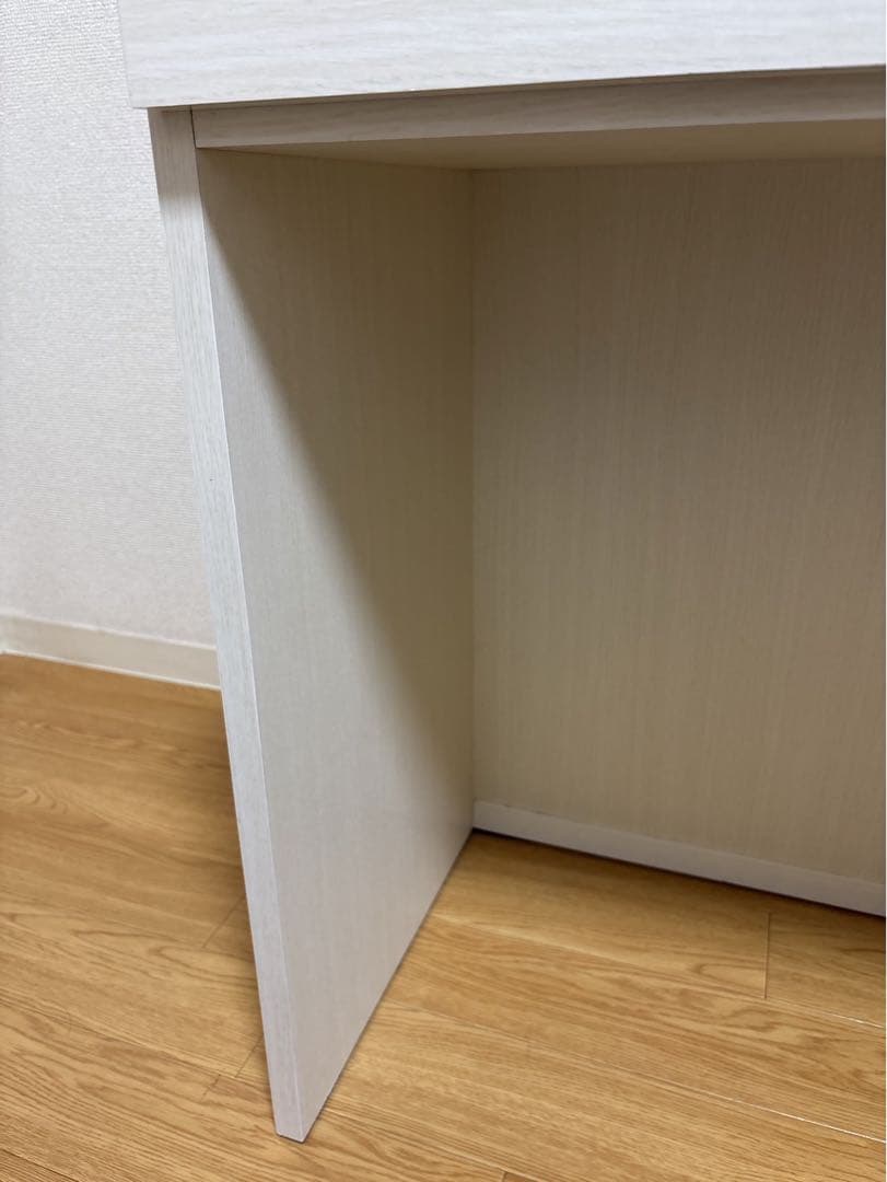 【送料込み】ニトリ　三面鏡ドレッサー (DR-007 WW) ホワイト　白