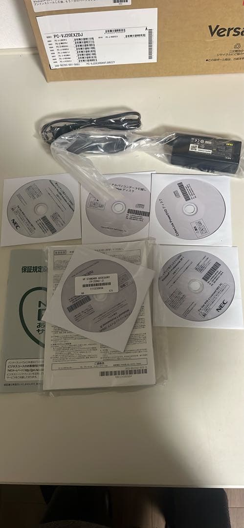 未使用品？ 極美品 NEC VersaPro J VJ20EXZDJ ノートPC