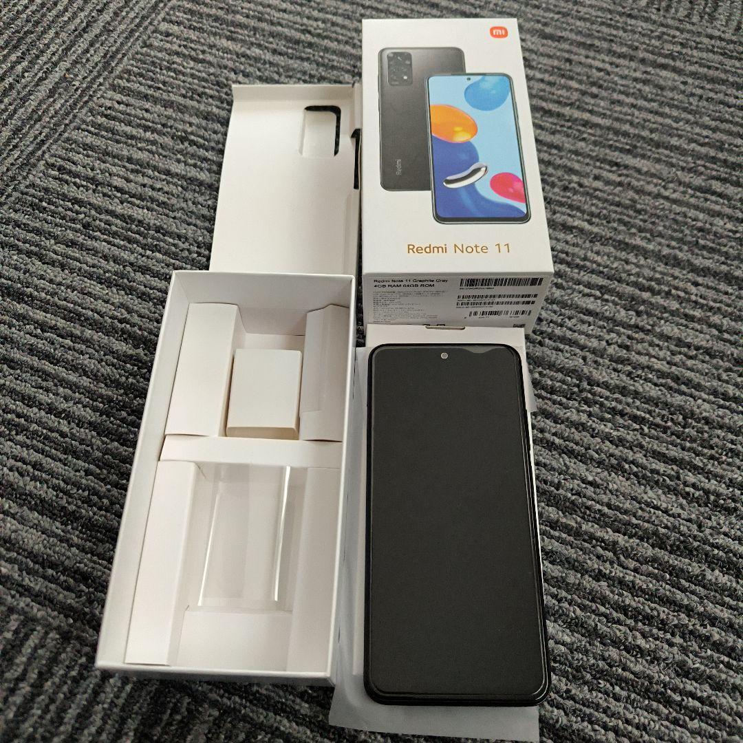 ①[美品]Xiaomi Redmi Note 11 本体