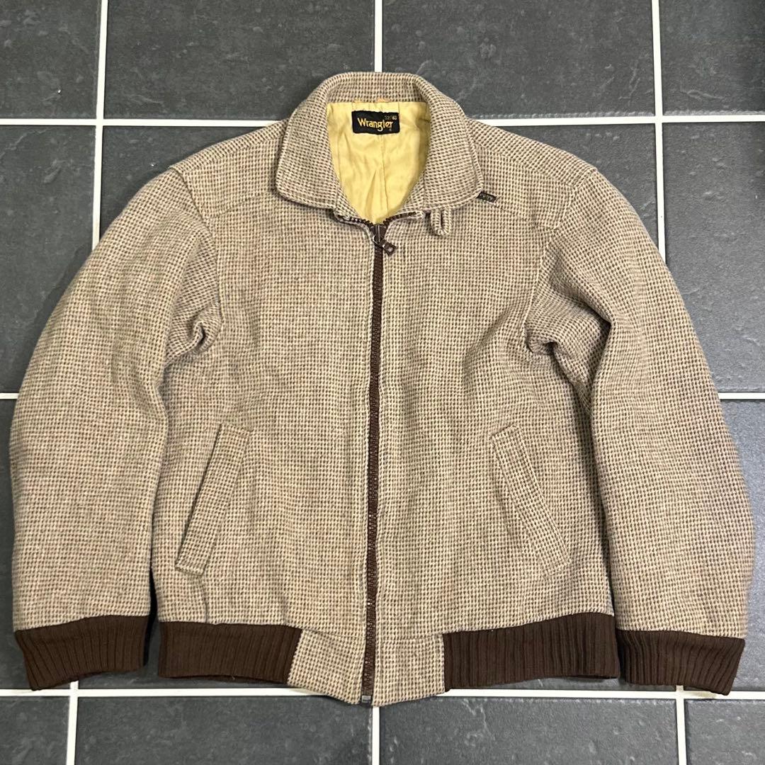 70s Wrangler 【ユーロ　riri　ハリントンジャケット　希少】