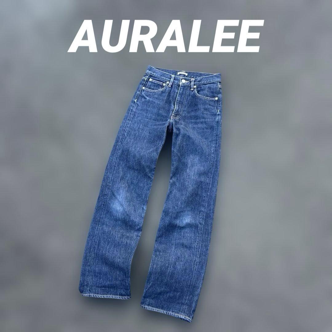 パンツ AURALEE HARD TWIST DENIM 5P PANTS SIZE25