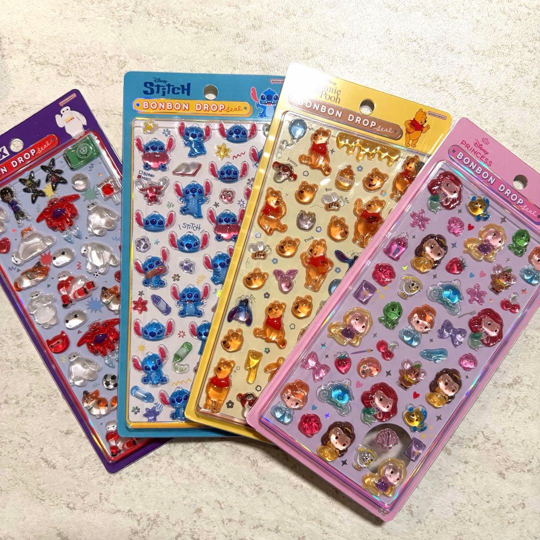 【正規品】ディズニー ボンボンドロップシール