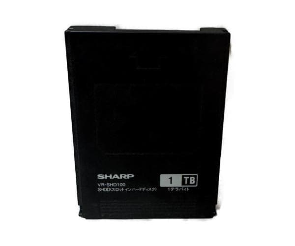 シャープ sharp カセットハードディスク1TB