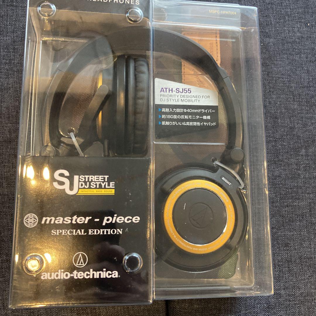 【新品】audio-technica×master-piece ATH-SJ55