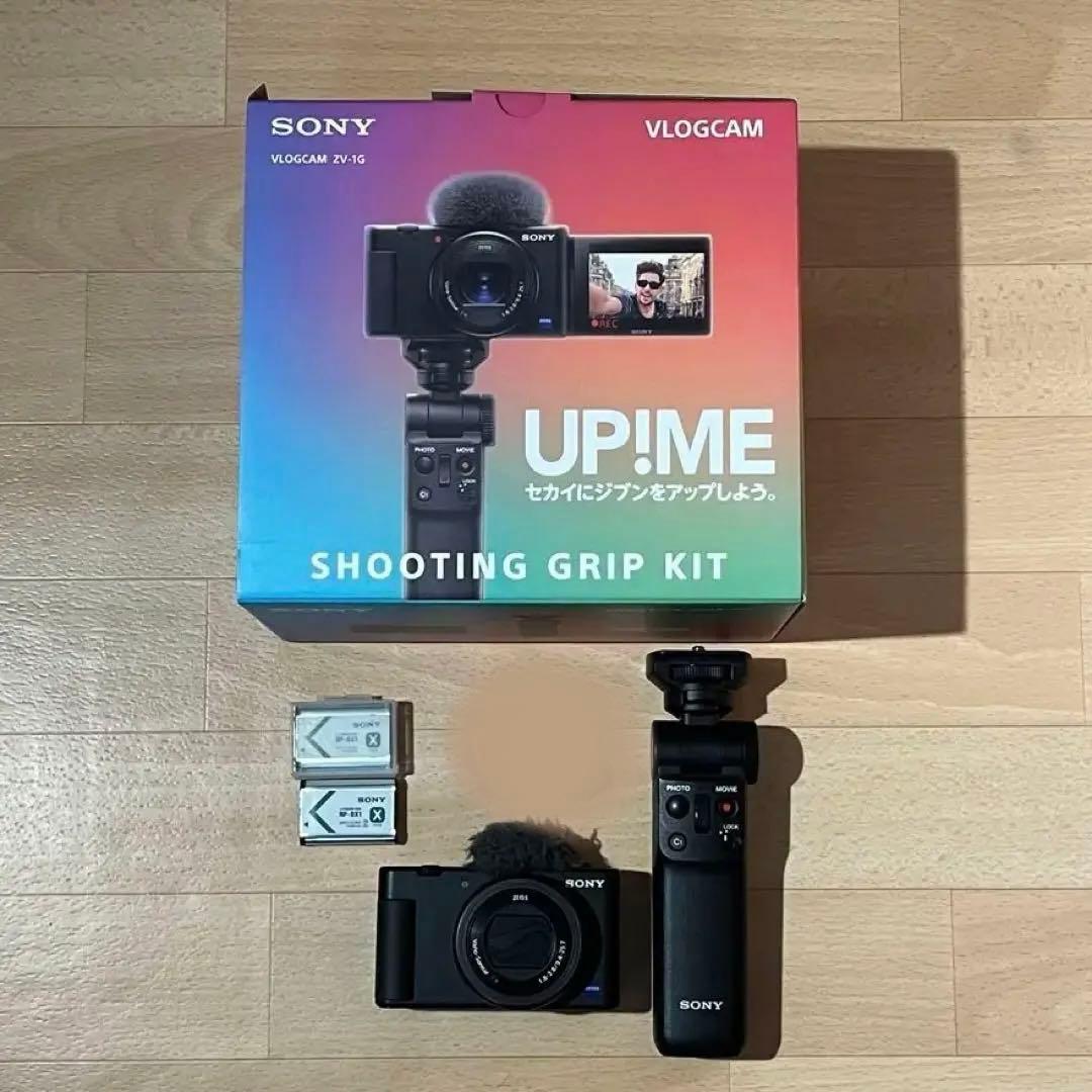 SONY VLOGCAM ZV-1G ソニー　シューティンググリップキット