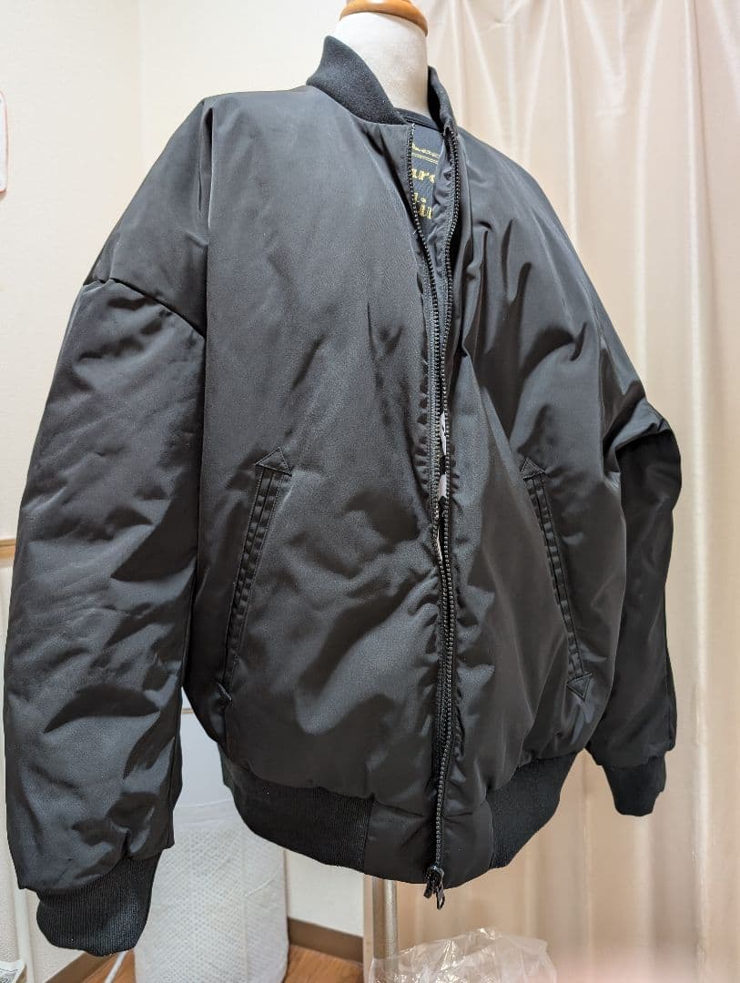 ヨウジ ヤマモト ビッグシルエット リバーシブルダウンブルゾン