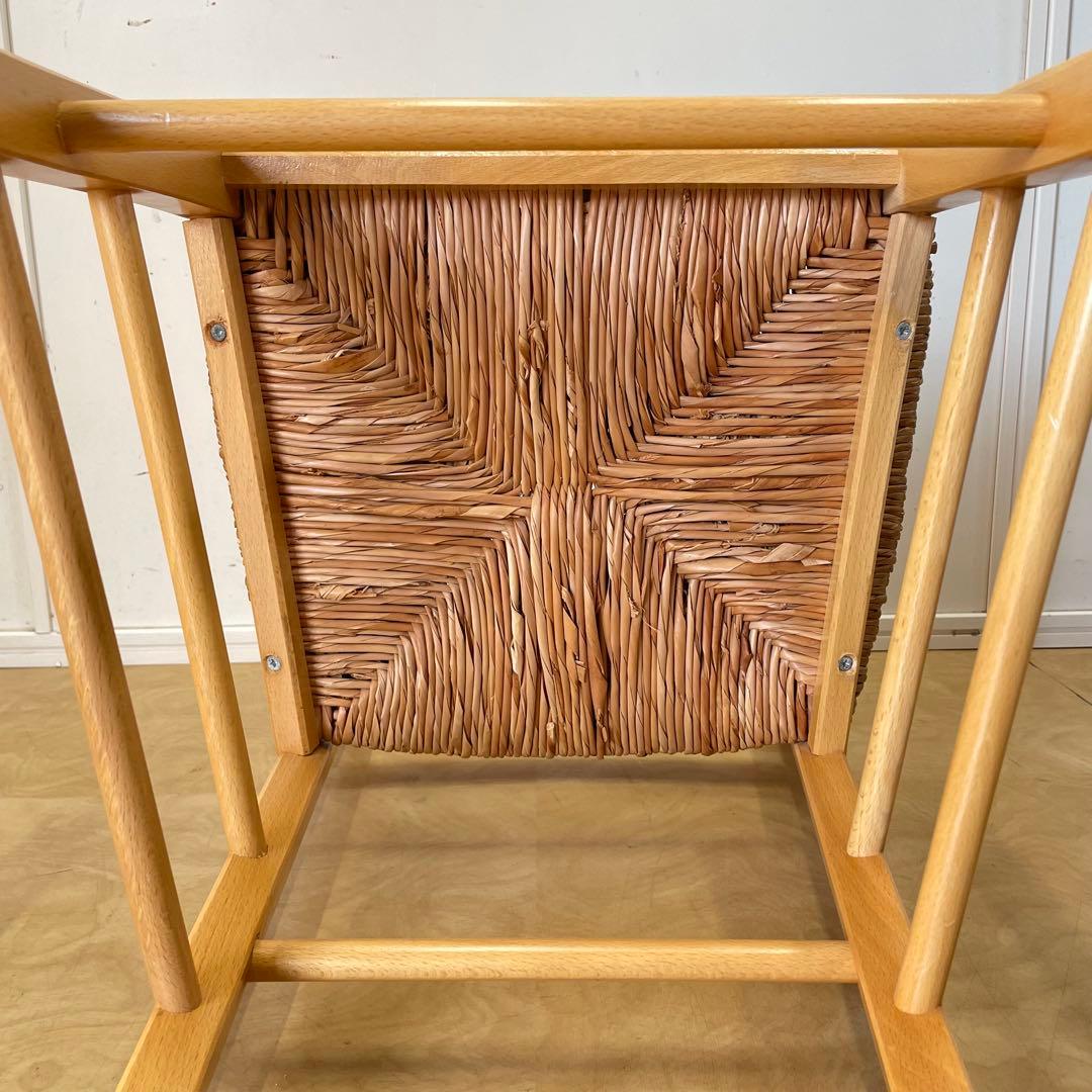 miyabi ラッシ編みチェア 椅子 イス ダイニングチェア ナチュラル