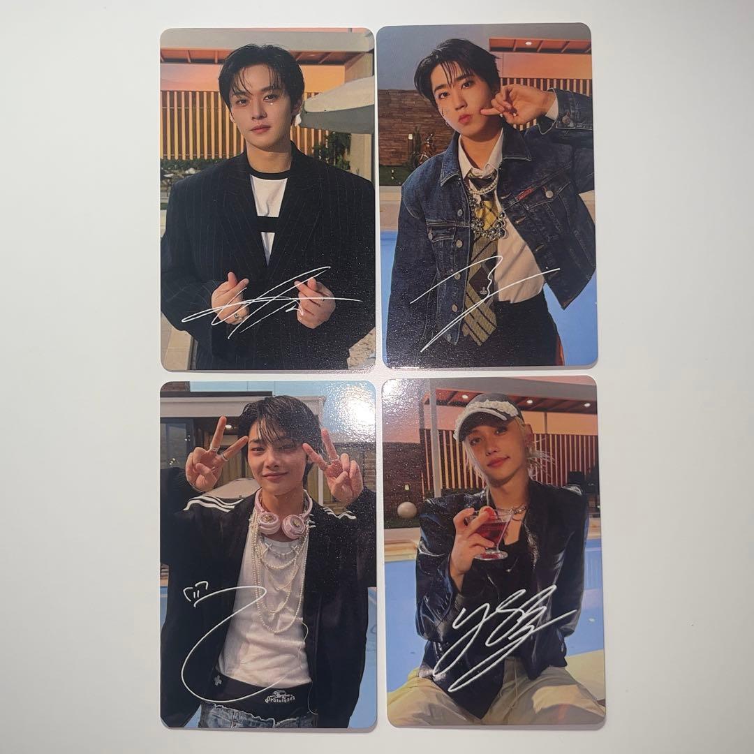 straykids do it hmv ラキドロ　トレカ　サイン　4枚