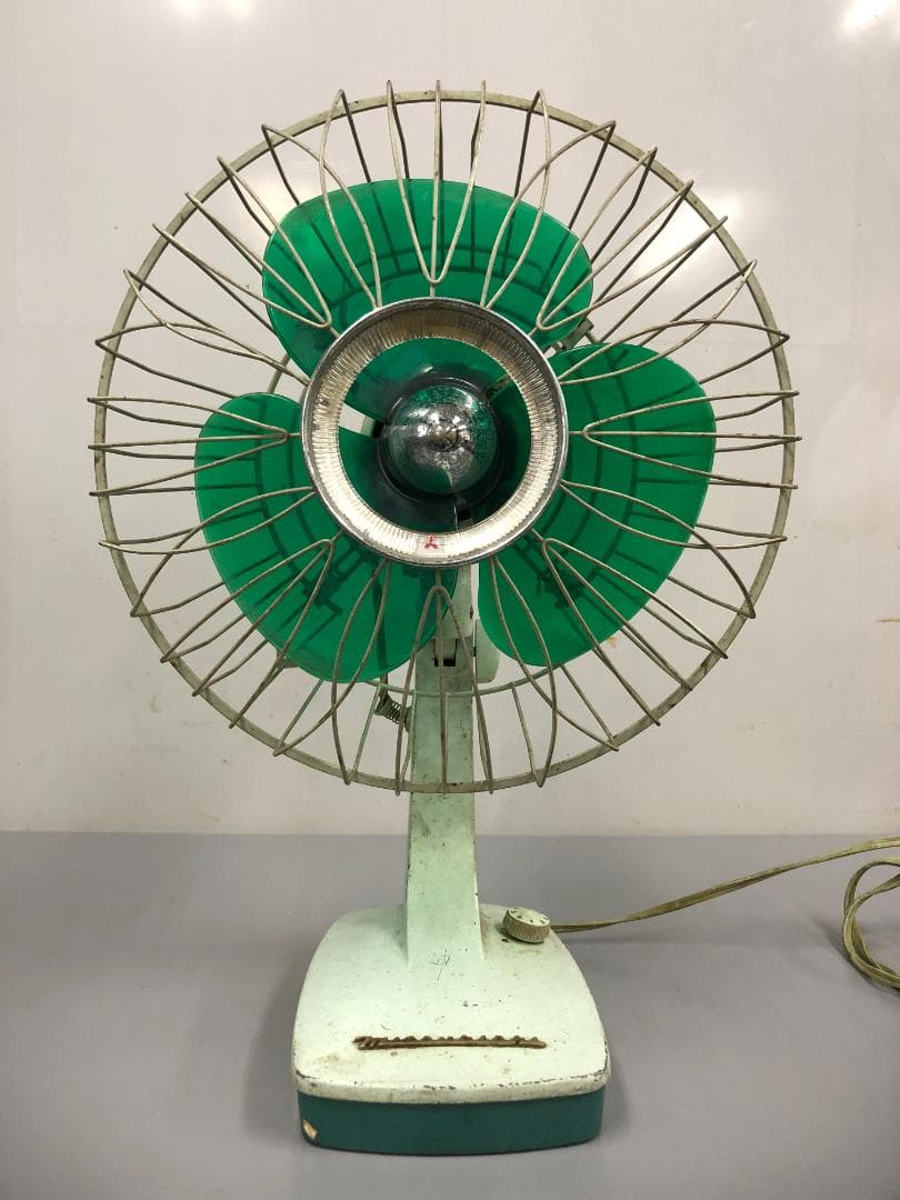 Mitsubishi レトロ扇風機 4枚羽根