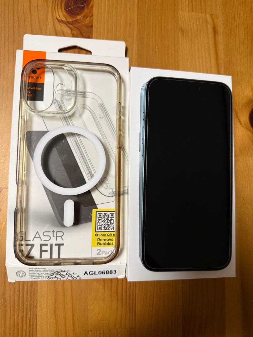 バッテリー97 iphone 16 plus ティール 128gb simフリー