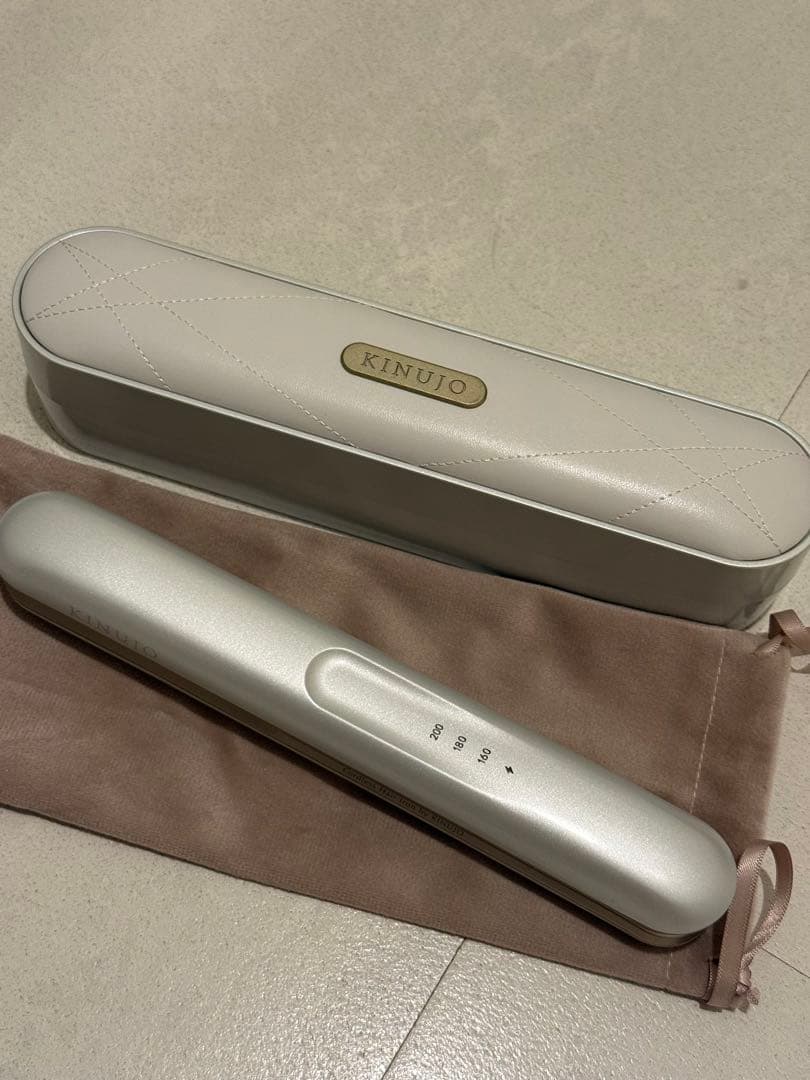 KINUJO ストレートヘアアイロン ケース付き