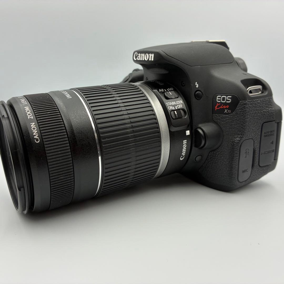 ⭐︎美品⭐︎ Canon EOS kiss X7i ダブルレンズ デジタル一眼