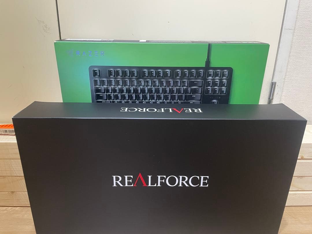 キーボード REALFORCE R3S RAZER BLACKWIDOW LITE