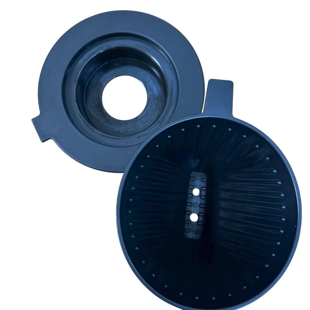 ② ツインバード 全自動コーヒーメーカー CM-D457B ブラック 3杯用