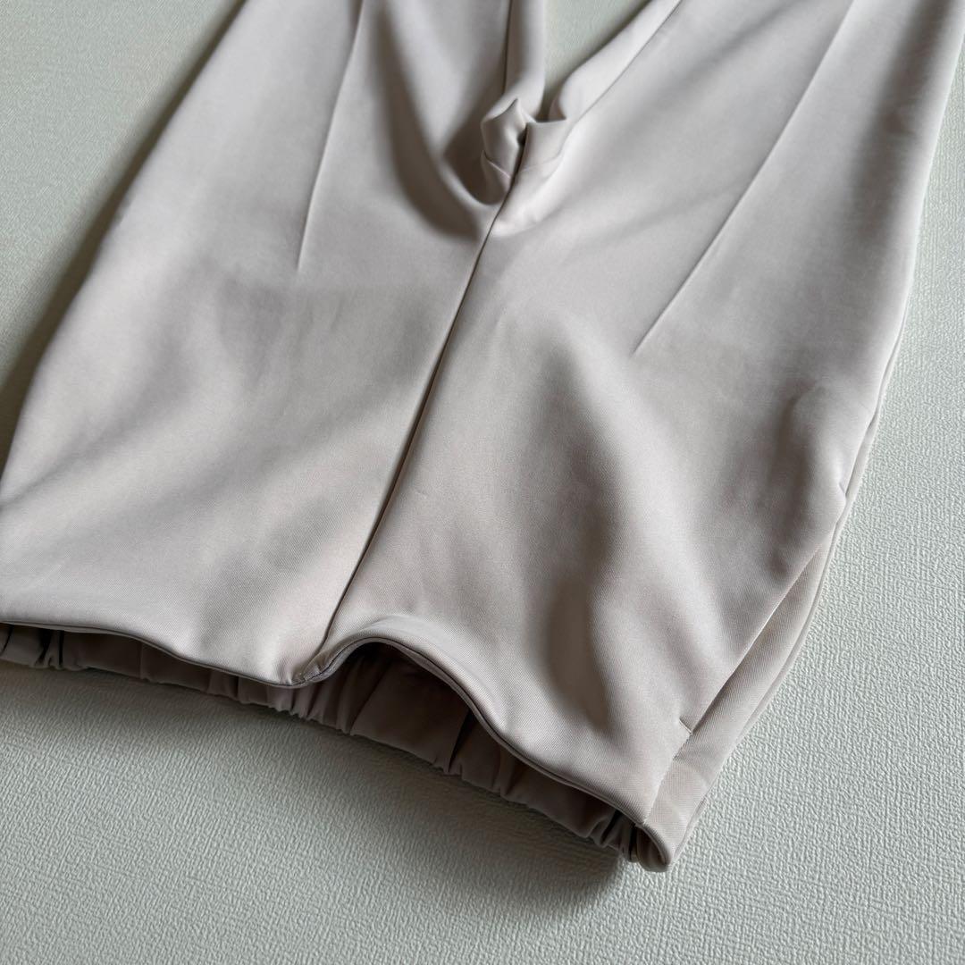 【長澤まさみさん着用✨】CELFORD 襟付きポンチセットアップ 38ベージュ