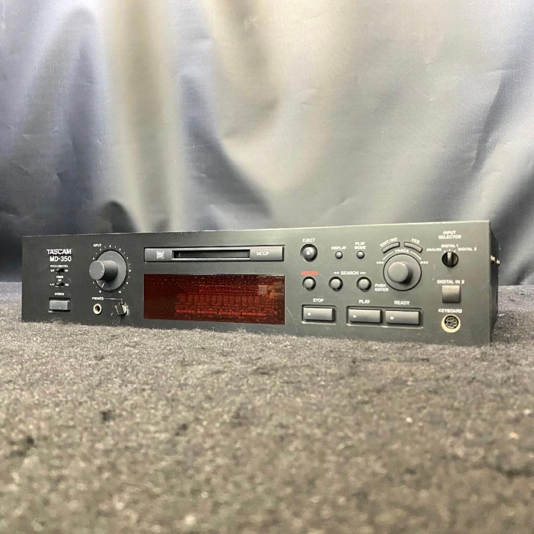 【完動品】TASCAM MD-350 タスカム MDデッキ ③
