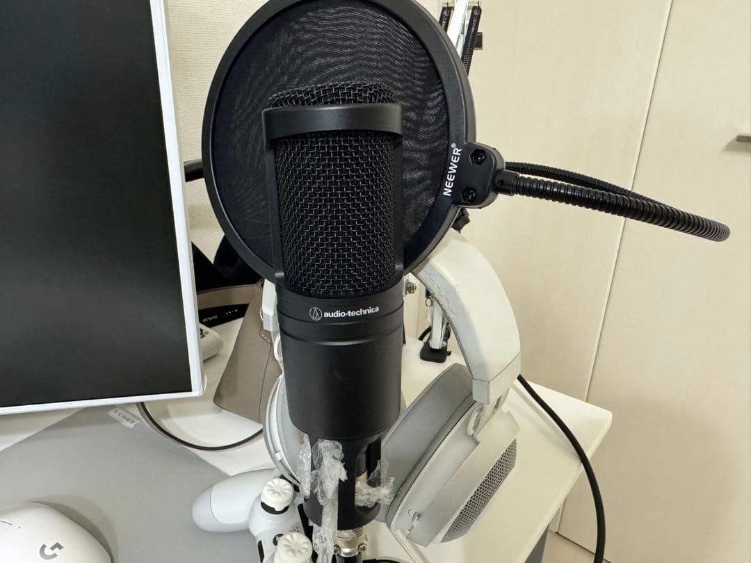 オーディオテクニカ　AT2020 コンデンサーマイク
