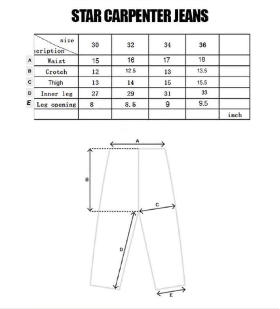 正規品　starteam スターチーム デニム　32インチ　Mサイズ