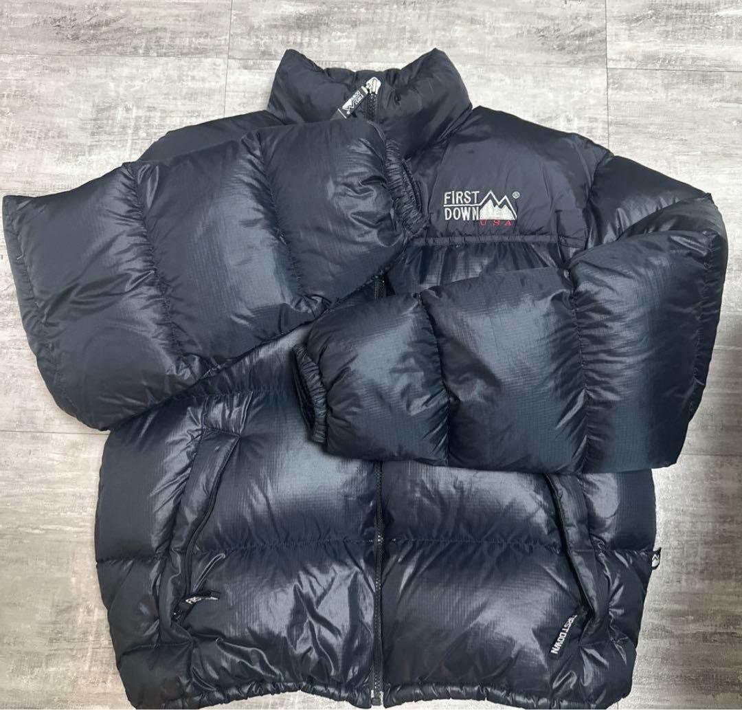【美品】90s FIRST DOWN ファーストダウン ヌプシダウンジャケット