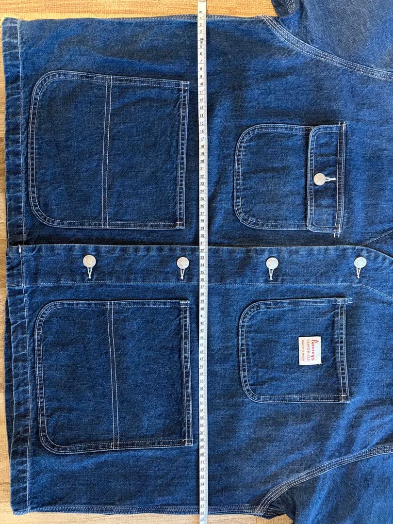 Penney's デニムオーバーオール・カバーオール　セットアップ