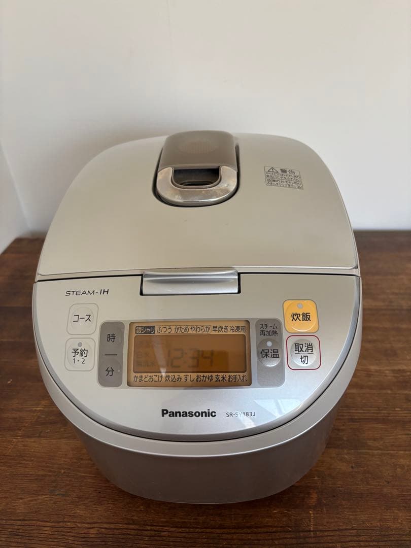 Panasonic　スチームIHジャー炊飯器　1.8L　１升炊き