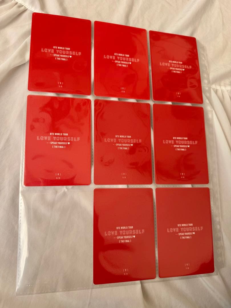 BTS LOVEYOURESELF Final V ミニフォト