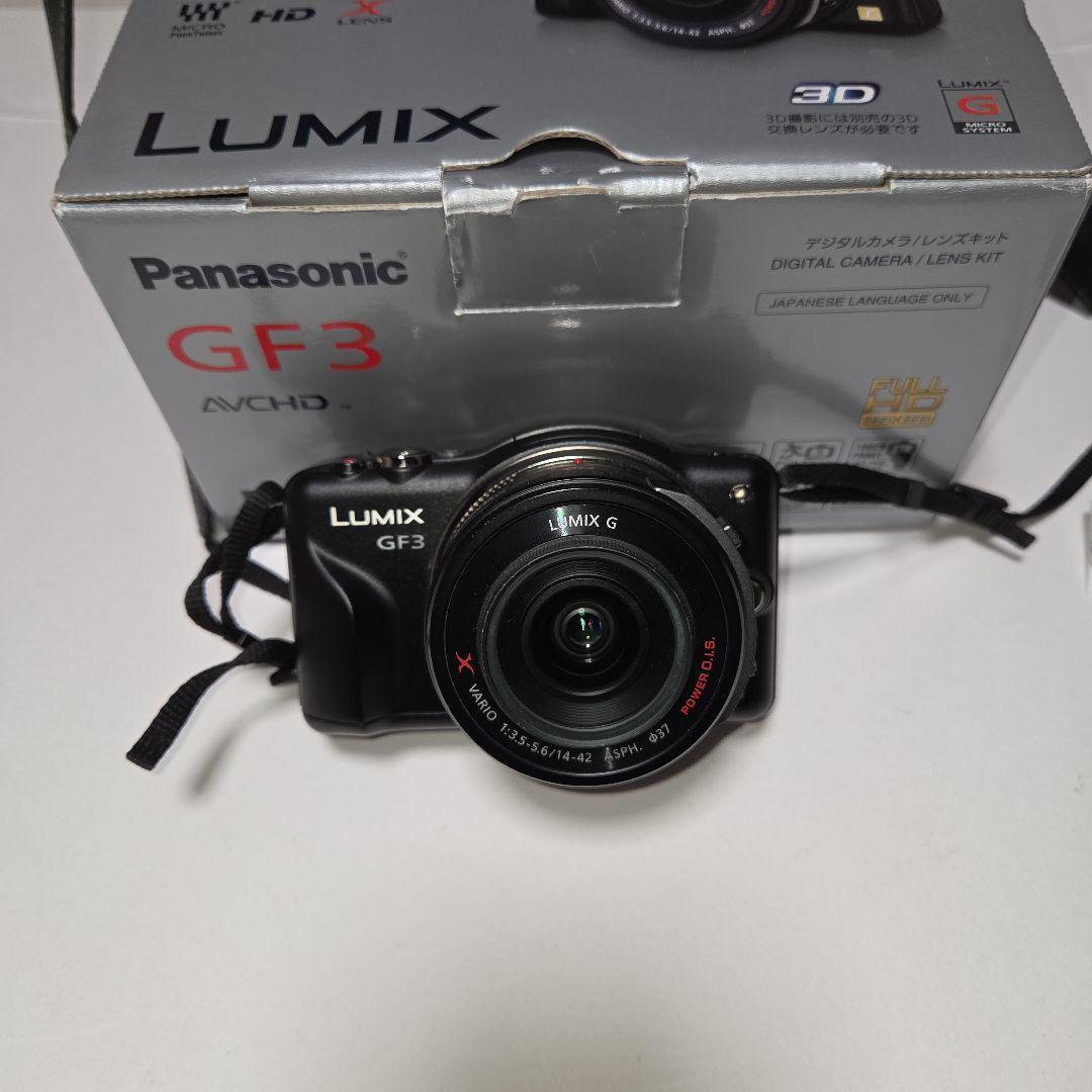 Panasonic LUMIX GF3X-K デジタルカメラ