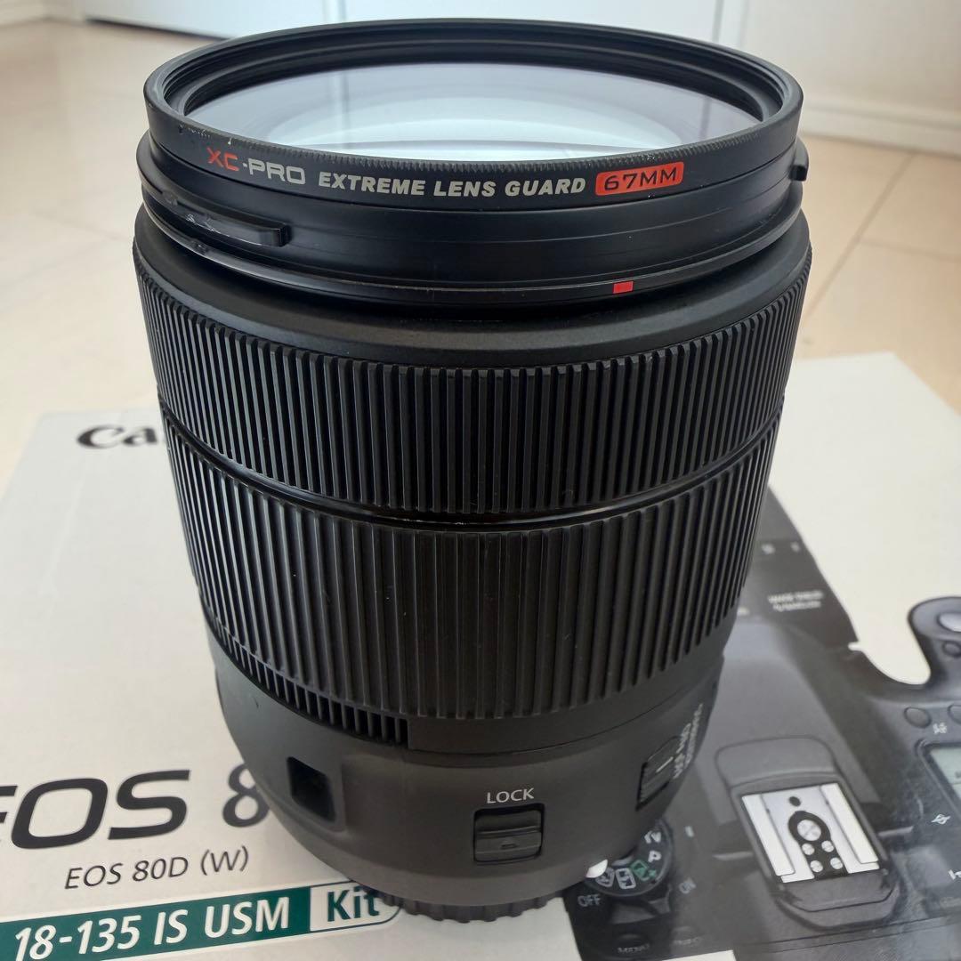 美品★EOS 80D EF-S 18-135mm IS USM★使用回数低