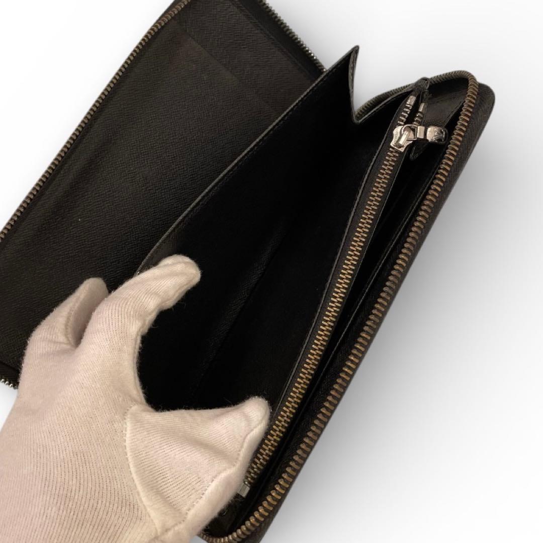 【極美品】ルイヴィトン エピ ノワール ジッピーオーガナイザー 長財布　黒