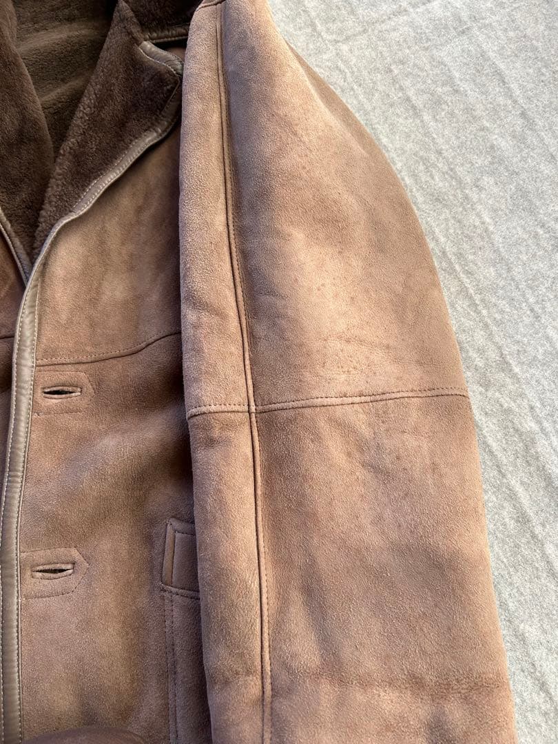 スペイン製　リアルムートンコート　羊皮