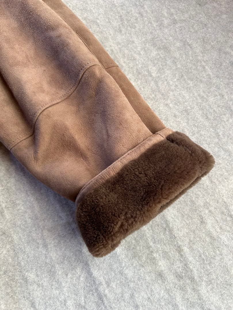 スペイン製　リアルムートンコート　羊皮