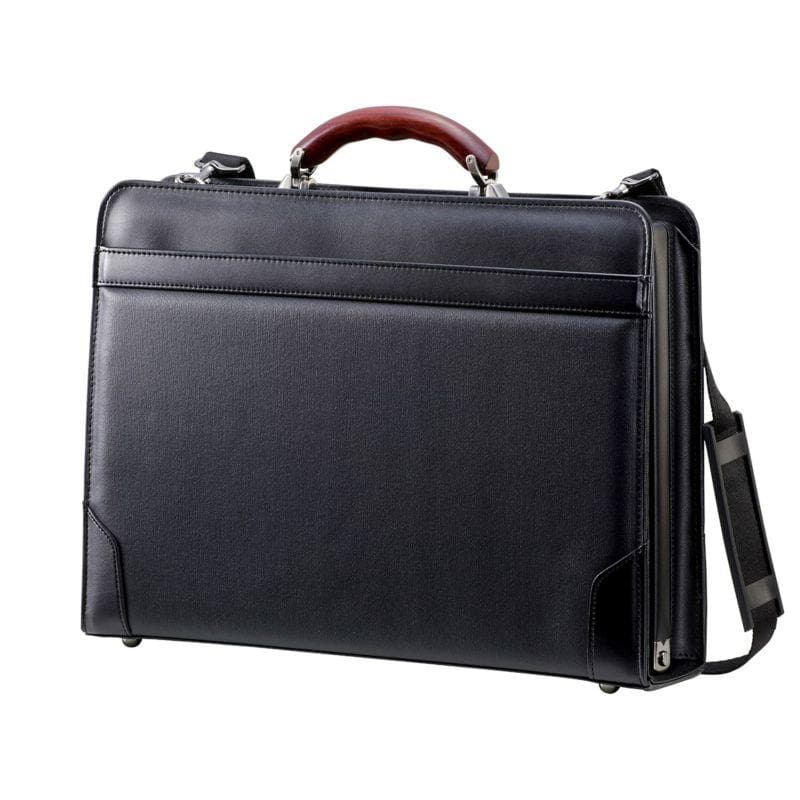 (限定値下げ中) 豊岡鞄「ダレス」黒色 ビジネスバッグ