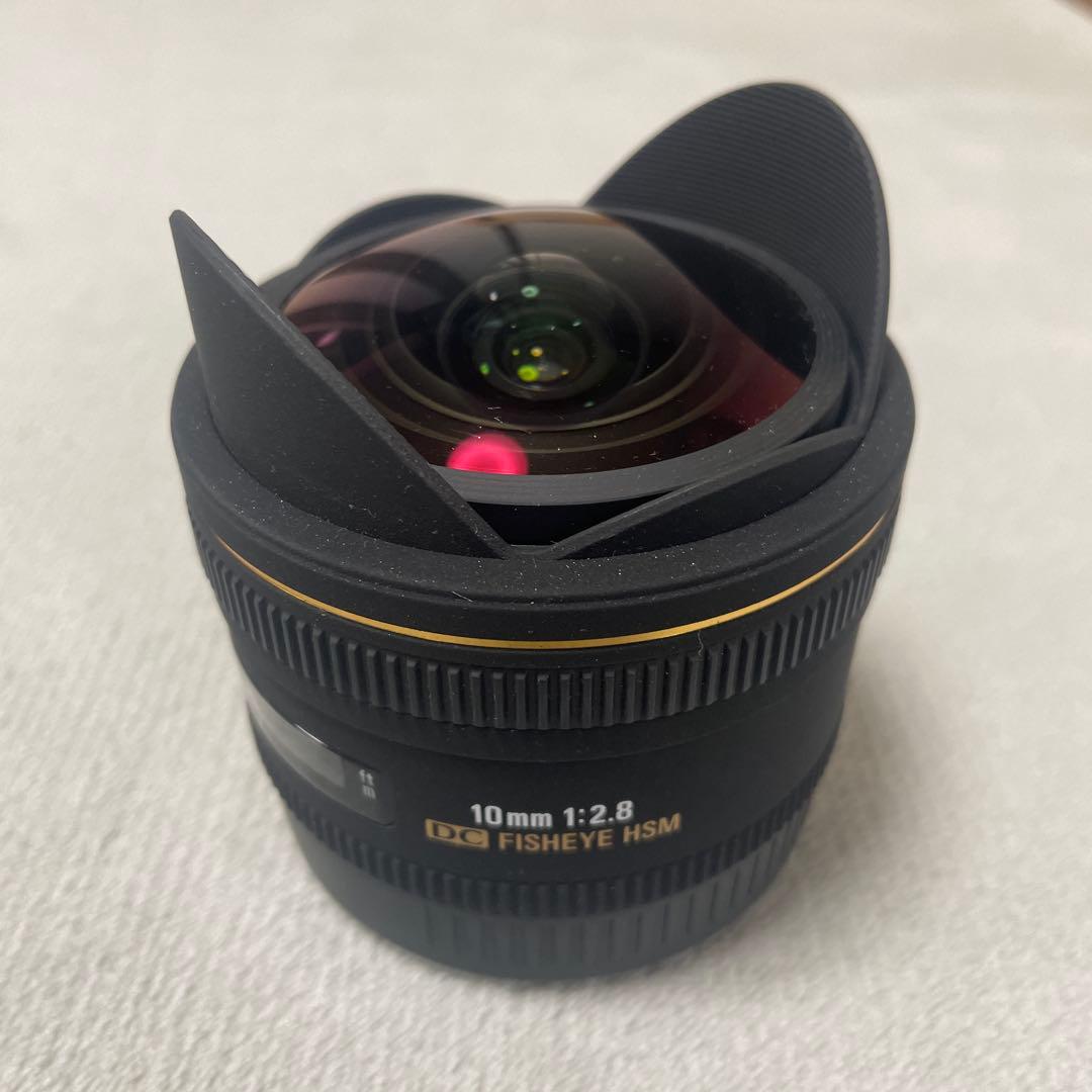 SIGMA 10mm F2.8 DC FISHEYE HSMニコン用