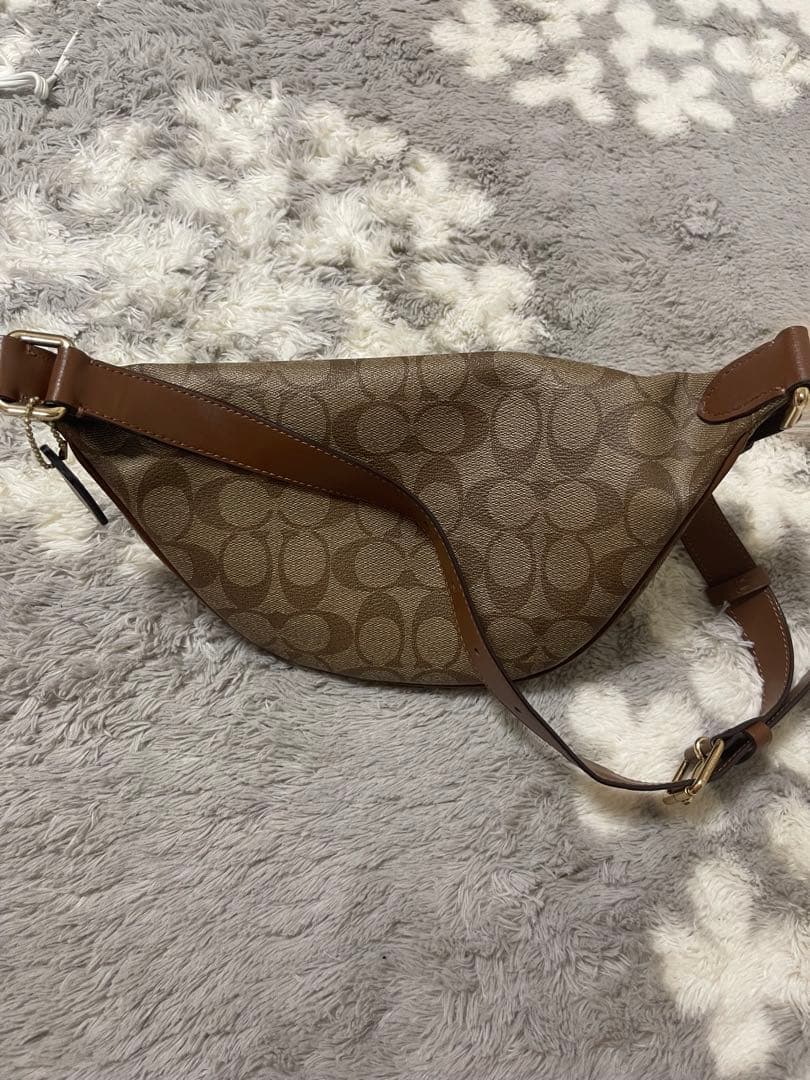 coach シグネチャー ウエストバッグ