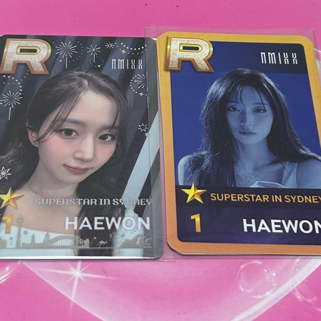 nmixxトレカ　ヘウォン