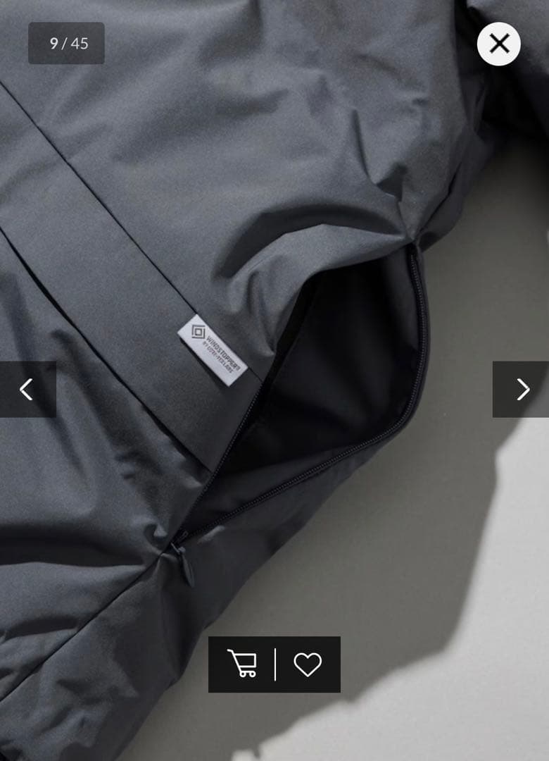 ジャケット・アウター +phenix GORE-TEX WINDSTOPPER DOWN PARKA